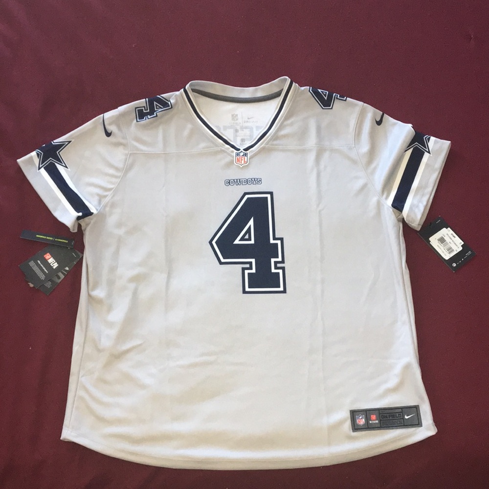 NEW Dak Prescott Dallas Cowboys Womens Jersey